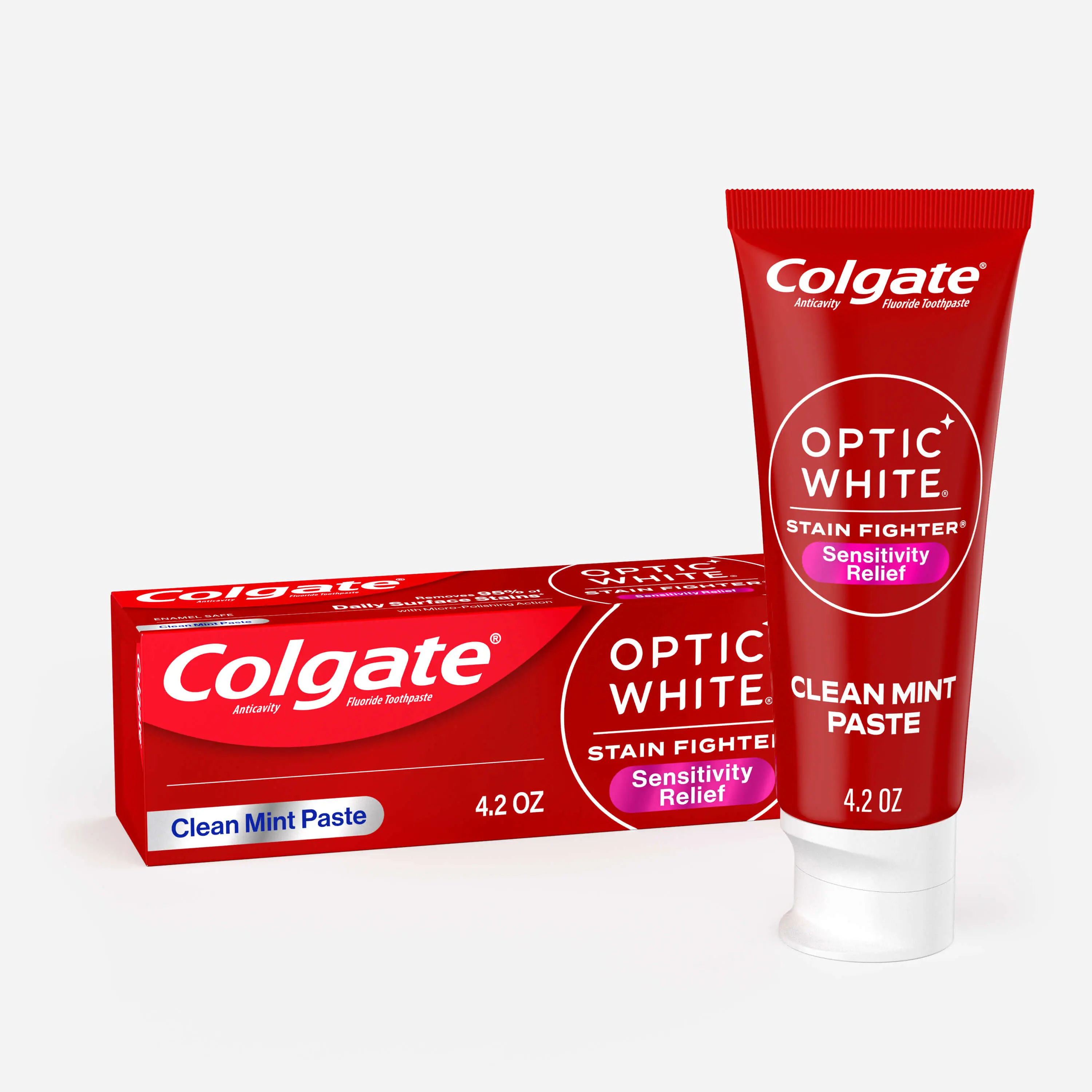Colgate Optic White Sensitivity Relief Teeth Whitening Fluoride Toothpaste Colgate Optic White Sensitivity Relief Teeth Whitening Fluoride Toothpaste