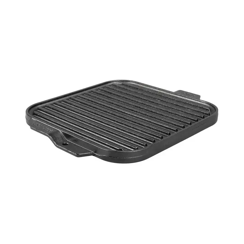 10.5-Inch Iron Single Burner Reversible Grill/Griddle Cookware - PFAS-Free, Heat Retention, Incredible Durability