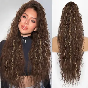 Ponytail Extension Claw 30" & 26" Curly Pony Tail Clip in Hair Extensions Fluffy Natural Looking Synthetic Hairpiece for Women