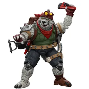 HIPLAY JOYTOY TMNT 1/18 Action Figure | Rahzar, Groundchuck & Dirtbag