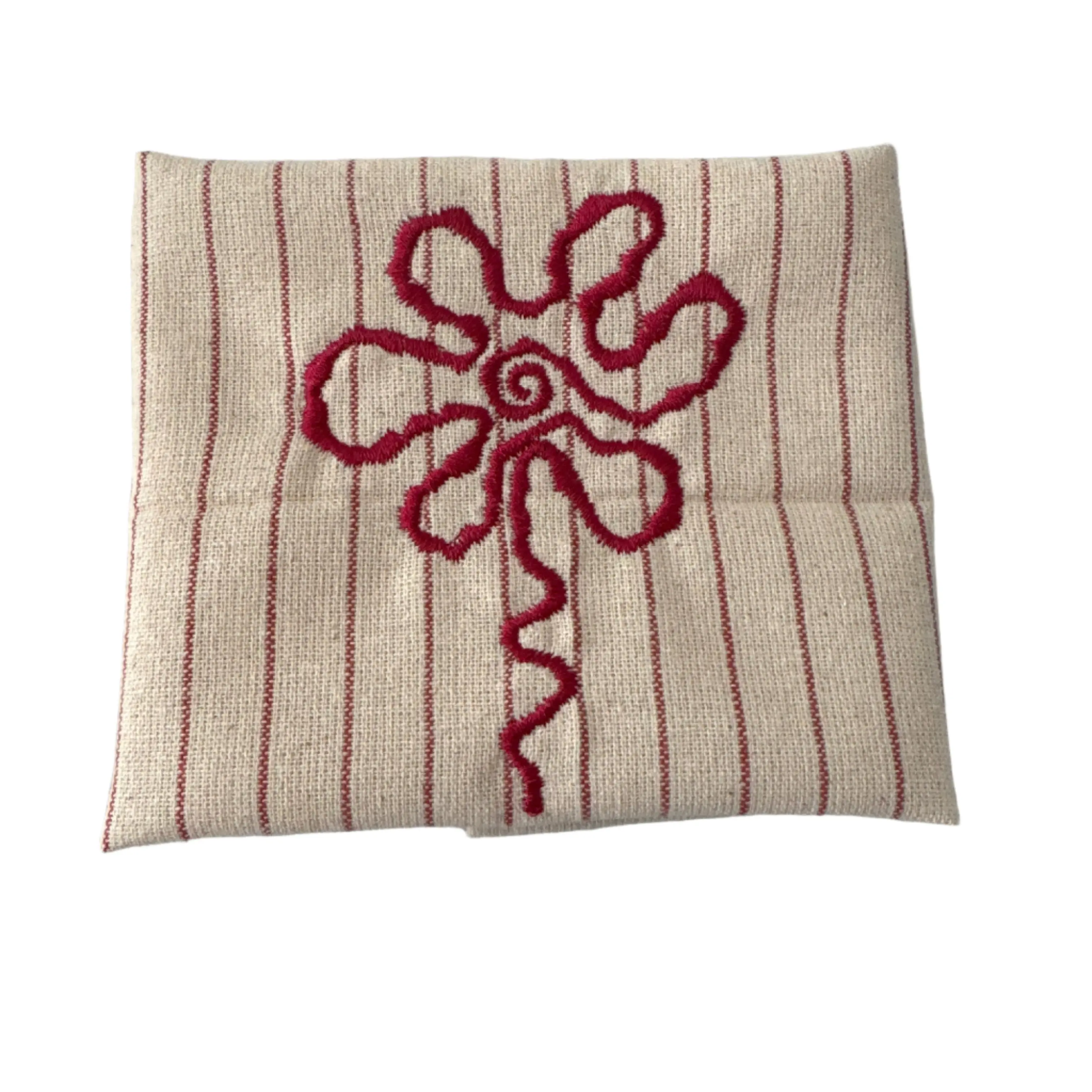 6-Pack 100% Unbleached Cotton Napkins | 12" x 12" | Eco-Friendly & Reusable