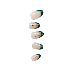 WICKED X imPRESS Press On No Glue Nails | Always Been Green