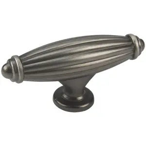 Cosmas 7121AS Antique Silver Cabinet Knob
