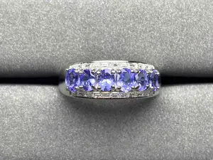 A202 Tanzanite Ring Natural Stone