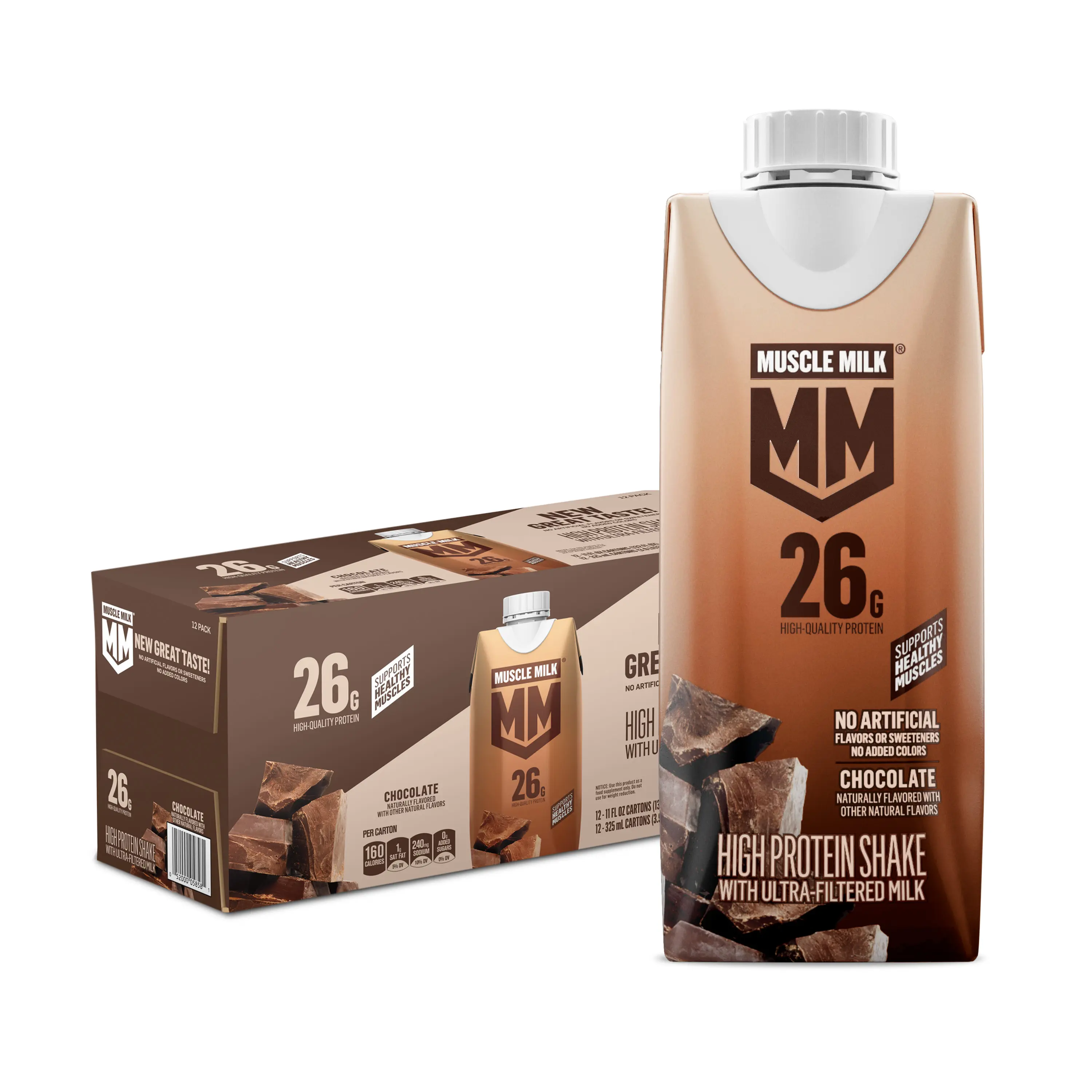 MM Genuine Protein Shake | 11oz | 12 Pack