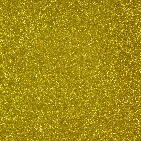 High-Quality Siser Glitter PU Heat Transfer Vinyl - Gold, 12" Width x 1yd (12x1yd), Sparkling Finish, Laser-Friendly, Unisex Customized Craft Supply for Toys & Hobbies DIY Projects, Not Made for Fine-Cut Designs