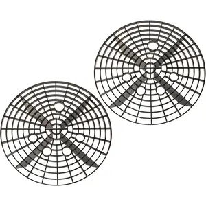 Wash Bucket Insert Dirt Guard Insert Fits 12 Inch Diameter Bucket or 3-5 Gallon Bucket (2, Black)