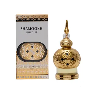 Khadlaj Shamookh Gold Concentrated Perfume Oil, 0.67 Ounce