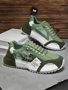 Comfortable Patchwork Fashion Casual Shoes (39-44), Skin-Friendly Upper, Soft Lining, Durable Anti-Slip Sole, Daily Commute & Trendy Wear, Walking Shoes