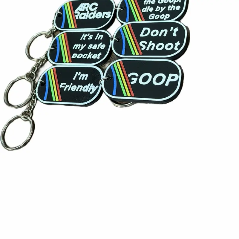 Arc Raiders Game Keychain - Unique Design Keychain Collectibles, Ideal for Game Fans