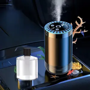 Household aroma diffuser, desktop humidifier, car aroma diffuser, starry sky roof and atmosphere lighting aroma diffuser, battery-powered, USB charging, with complimentary aroma essential oil, Aromatherapy Machine
