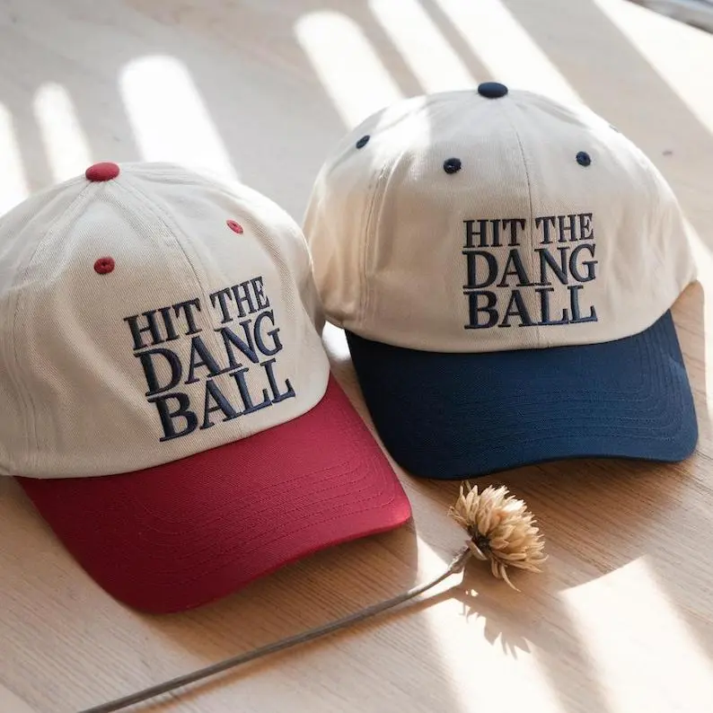 Hit the Dang Ball Trucker Hat, Fourth of July hat