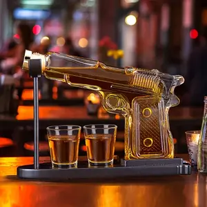 Elegant Whiskey Gift Set, Includes Two Small Glasses, Perfect for Men and Dads, Christmas New Year Present, Bourbon Rum Tequila Scotch