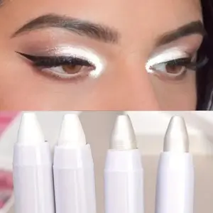 Long-Lasting Eyeshadow Highlighter Stick, Mixed Colors, Silk Effect, Waterproof and Smudgeproof, Easy to Use, Suitable for All Skin Types