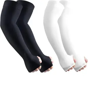 Unisex UV Protection Cooling Arm Sleeves – Quick Dry Breathable Compression for Sports Outdoor Work