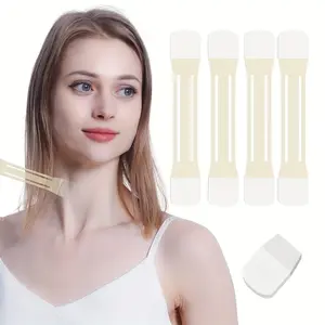 4PCS Instant Neck Lift Tape for Wrinkles| Invisible V-Shape Face Lifting Stickers| Long Lasting Sagging Skin Tightening Patches| Secret Beauty Tool for Wedding & Party Vibe large acne patch