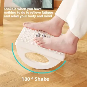 Foot Rest for Under Desk at Work,Adjustable footrest,Ergonomic Foot Rest with 4 Height Position, Rest Pain Relief for Home Office Work
