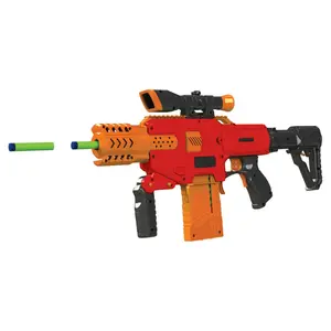 Spectrum, Motorized Clip-Fed Red Foam Dart Blaster