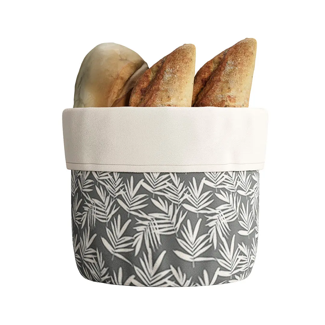 Serene Foliage Bread Basket Liner