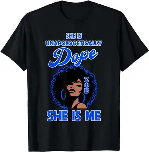 Zeta Phi Beta Sorority Paraphernalia, Zeta Black Girl Pride T-Shirt