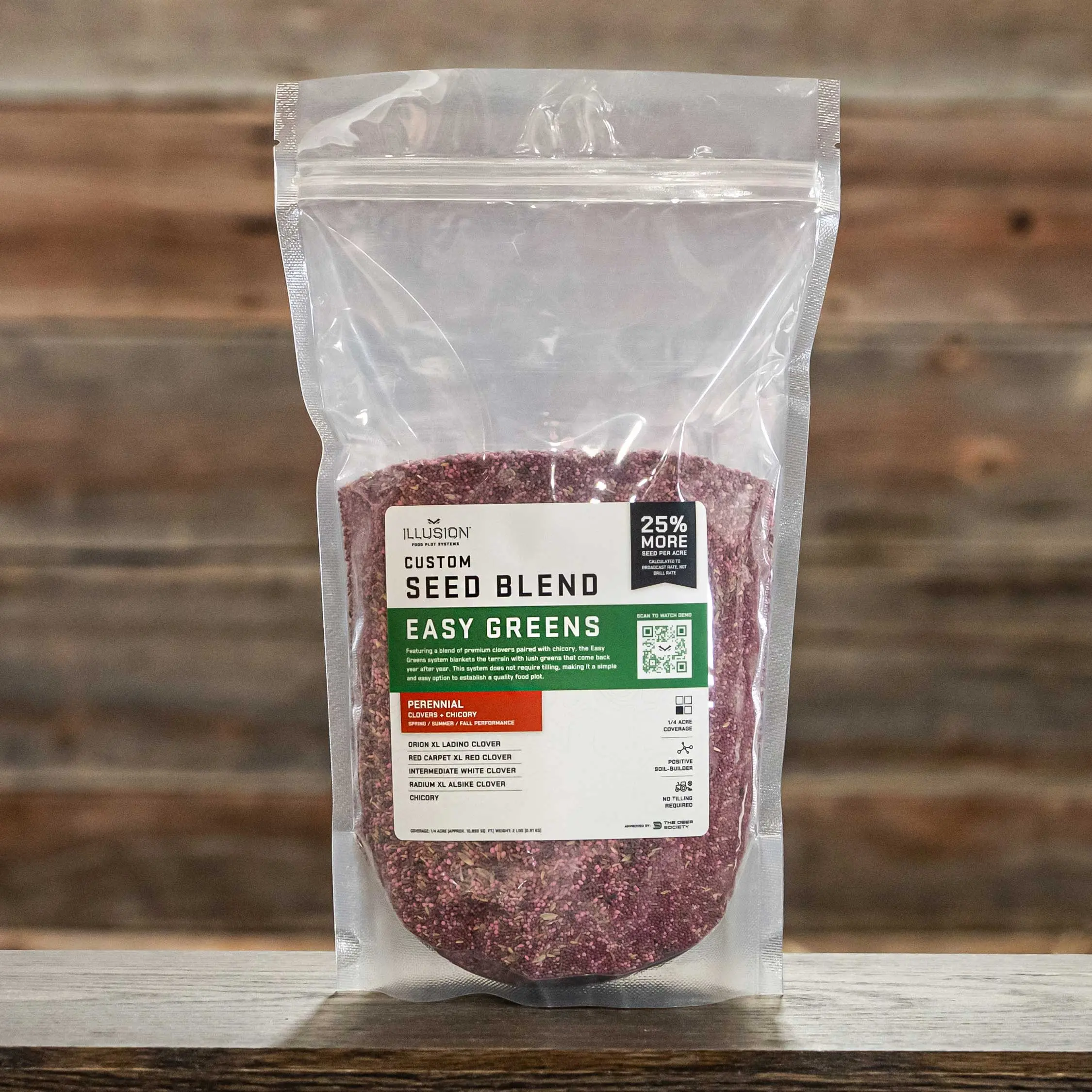 EASY GREENS SEED - Perennial Food Plot Seed for Deer