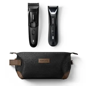 MANSCAPED® The Beard & Body Bundle 5.0 Contains: The Beard Hedger™ Premium Precision Beard Trimmer and The Lawn Mower® 5.0 Ultra Electric Groin & Body Hair Trimmer Adjustable Clipper