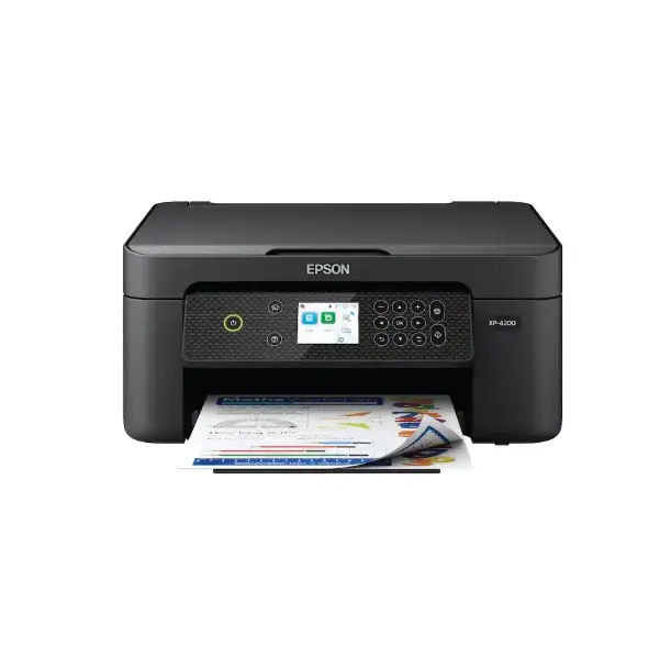 Epson Expression Home XP-4200 Wireless Color All-in-One Inkjet Printer, Print, scan, copy, up to 10 ppm, auto 2-sided, borderless photo printing, ideal for home and everyday use