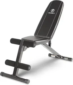Marcy Multi-Position Adjustable Utility Bench for Home Gym Weightlifting and St