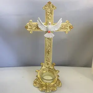 Espíritu Santo con vela 12” - 6324-12