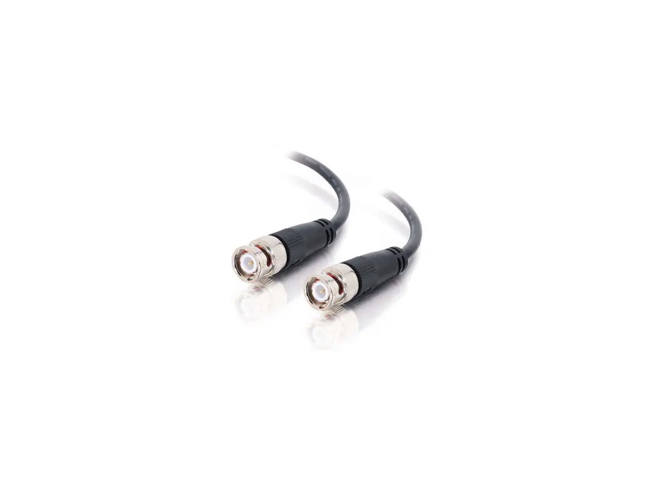 C2G 03186 RG58 BNC Thinnet Coax Cable, Black (15 Feet, 4.57 Meters)