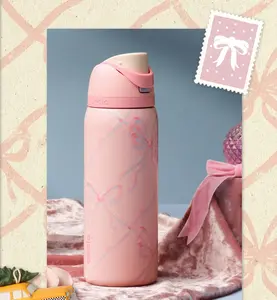 Owala Sugar Plum Fairy 32oz FreeSip Holiday Tumbler - Perfect Gift Idea, Festive DUPE Version, 32oz Capacity, Easy Sipping, Holiday Theme, Tumbler Collection