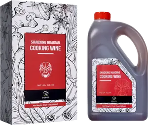 Soeos Shaoxing Cooking Wine 51.24oz (1500ml), Chinese Cooking Rice Wine, Shaoxing Wine for Cooking, Shaoxing Rice Wine, Chinese Cooking Wine, Rice Cooking Wine, Shaohsing Wine, Shao Hsing Rice Wine Flavor Asian