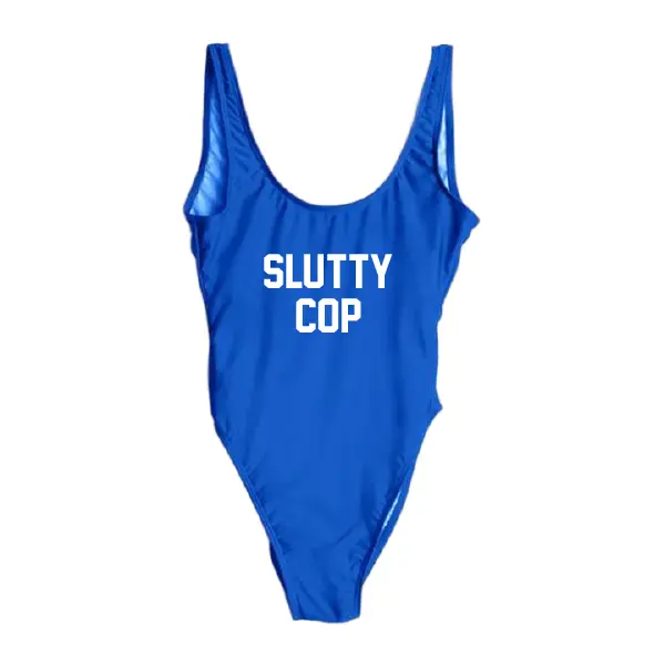 Slutty Cop One Piece [HALLOWEEN]