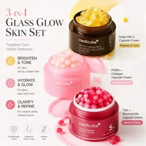 [medicube] Mix & Match Boba Cream Set | Tiktok Viral Glass Glow Capsule Creams