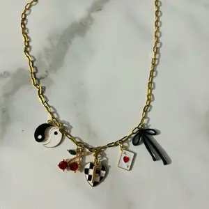 Initial Charm Necklace