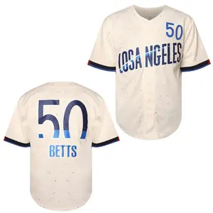 Men's Baseball Jersey, V-Neck, Short Sleeve, Polyester, Casual Sportswear, Loose Fit, Embroidered, for Adults, Teens, Couples, Spring/Summer/Fall Seasons