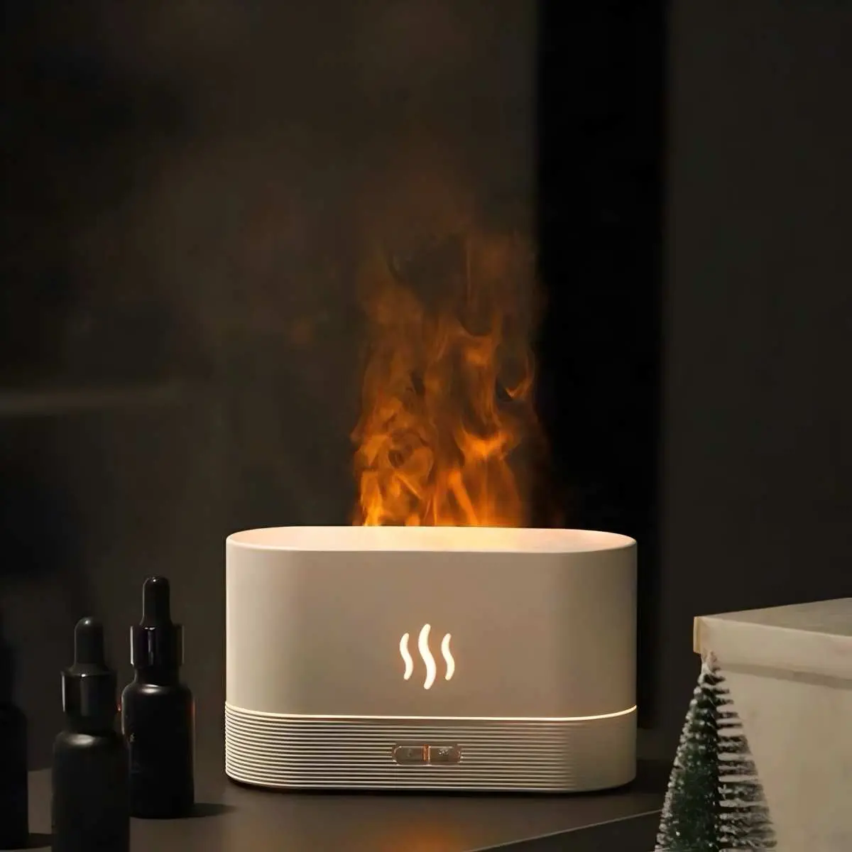 WHITE, aroma,diffuser,humidifiers portable usb humidifier aesthetic  humidifier,color changing diffuser, love