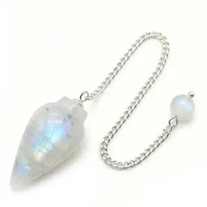 Rainbow Moonstone pendulum