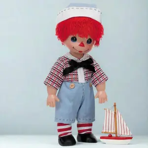 "Officially Licensed Precious Moments Timeless Traditions Raggedy Andy Boy 12 Inch Doll"