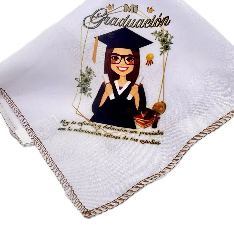 12pcs Multipack Printed Graduation Party Favor Napkins, Cute Grad Girl Design, Inspirational Message (Tableware Supplies), Multipack Napkins, Printed Napkins