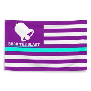 Baja Blast American Flag Back The Blast Taco Bell 3x5