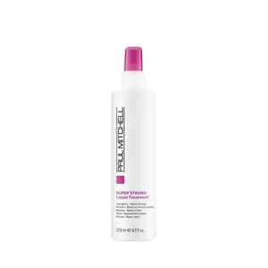 Paul Mitchell Super Strong Liquid Treatment for Damaged Hair & Split Ends - Vegan, Paraben Free, Strengthens Up to 60% - 250ml