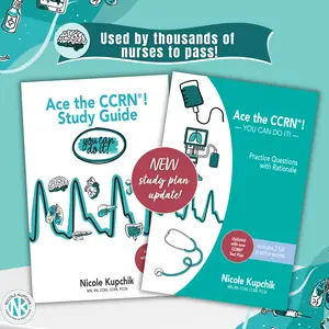 CCRN Study Guide & Practice Review Question Book Bundle NOW UPDATED!