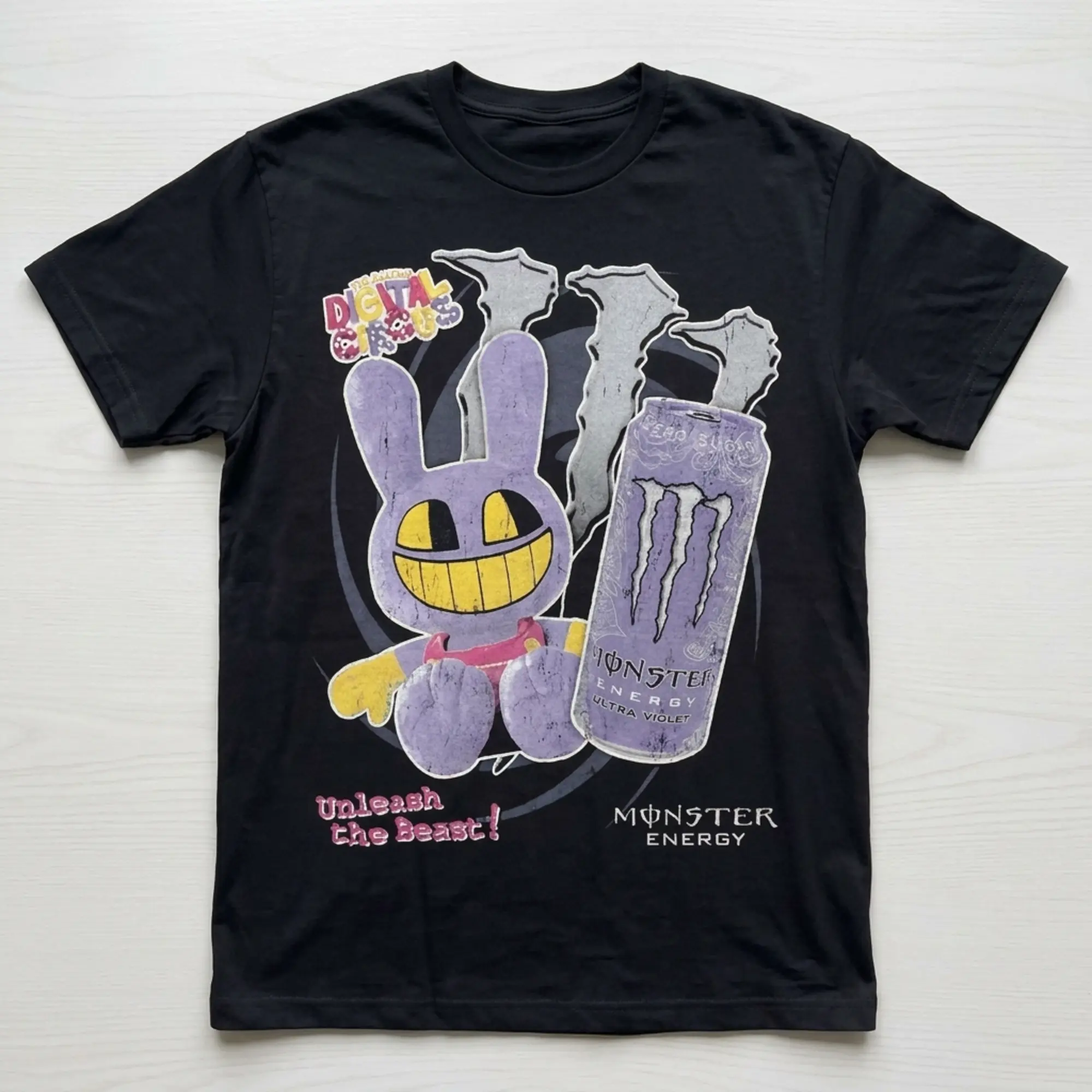 [SALE OFF 50%] TA.DC Jax x Ultra Violet Monster T Shirt, Ultra Energy Graphic Tee