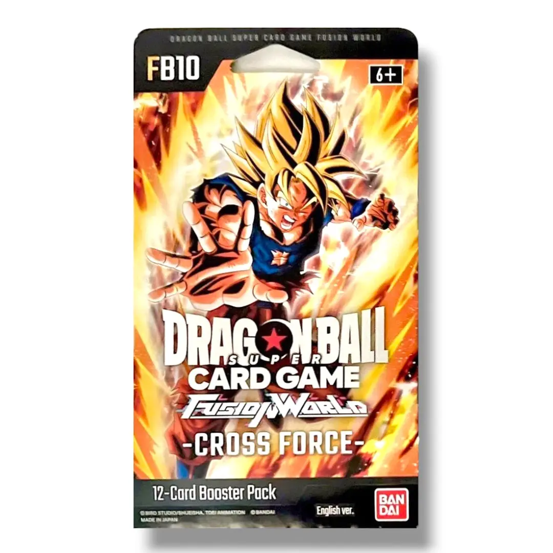 Dragon Ball Super: Fusion World Cross Force (FB10) Sleeved Booster Pack