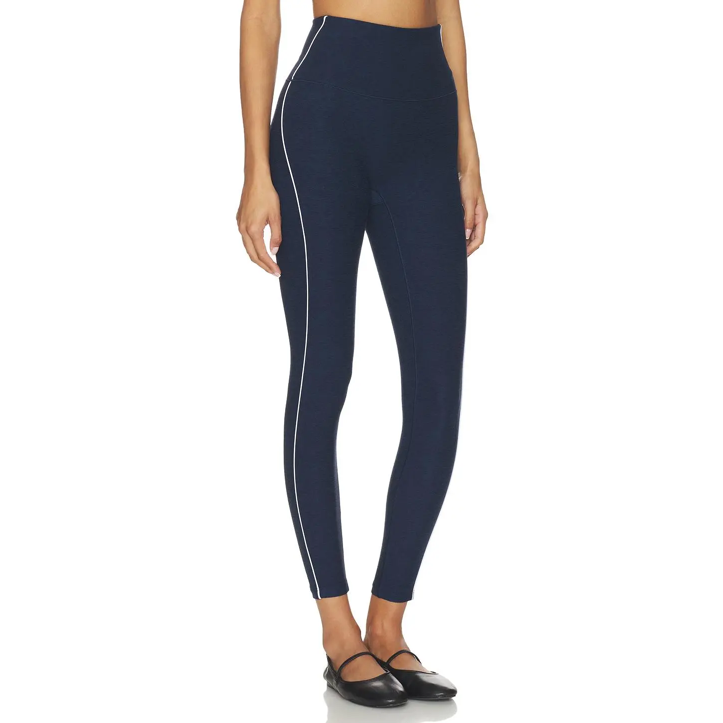 Beyond Yoga Spacedye Streamline Legging in Nocturnal Navy