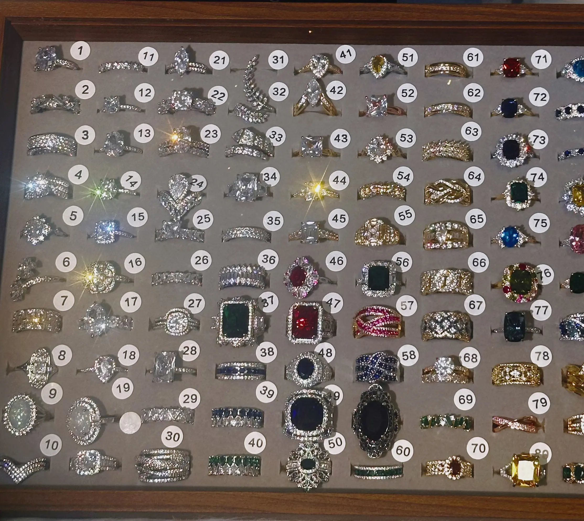 Zicon Luxury with Design Ring for Women Girls for Gift Daily Style Ring * 1 pcs