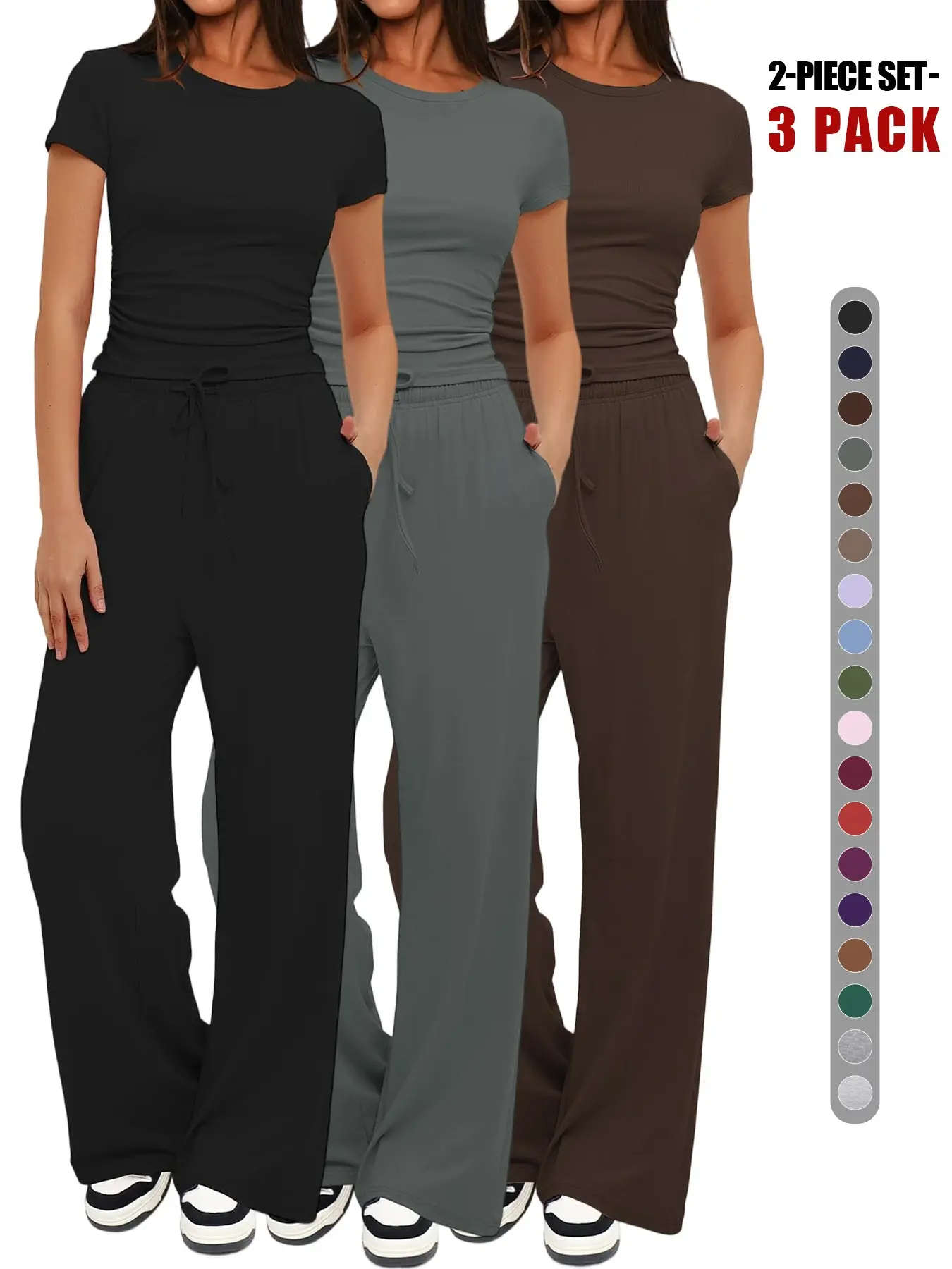 Black + Dark Gray + Dark Khaki