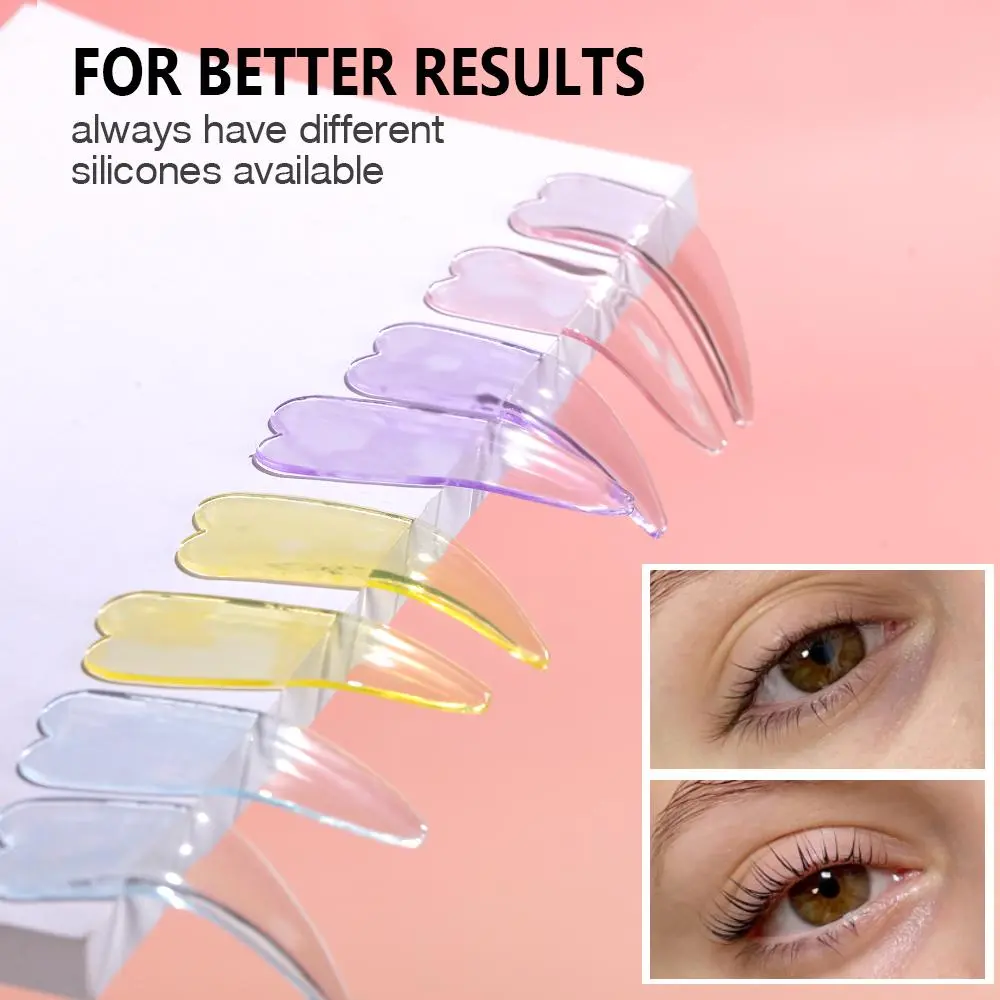 1 Pair Softening Lash Lift Pads, Reusable Eye Patches, Heart Shaped Lash Lift Shields For Perming Or Dyeing Eyelashes & Eyebrows 2026 New