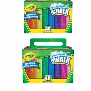 (2) 48 piece crayola chalk bundle